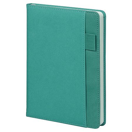 Ежедневник Smart Combi Sand А5, бирюзовый, недатированный, в твердой обложке с поролоном
