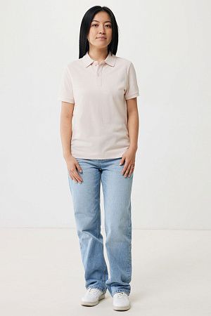 Рубашка поло Iqoniq Yosemite из переработанного хлопка-пике, унисекс, 220 г/м²