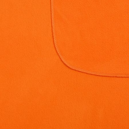Флисовый плед Warm&Peace XL, оранжевый