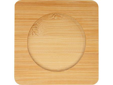 Стеклянный стакан «Manti» с двойными стенками и подставкой, 350 мл, 2 шт