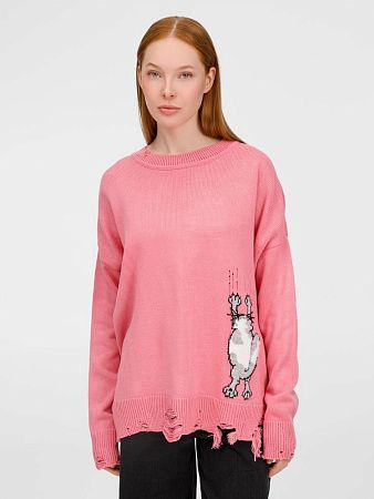 Джемпер Sharpick, розовый (фламинго), размер S/M