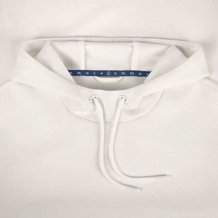 Худи унисекс Begi, молочно-белое, размер M