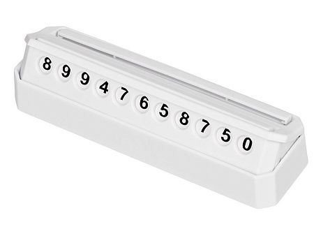 Подарочный набор с автовизиткой и USB адаптером