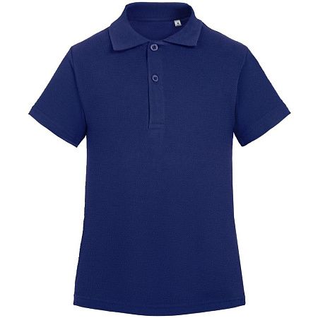 Рубашка поло детская Virma Kids, темно-синяя, размер 12 лет (142-152 см)