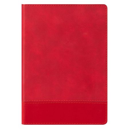 Ежедневник Intero Horizontale 1/5 недатированный, красный