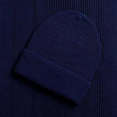 Шапка Nobilis Mono, темно-синяя
