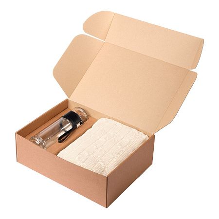 Подарочный набор Terso, Fado, красный (плед, термобутылка)