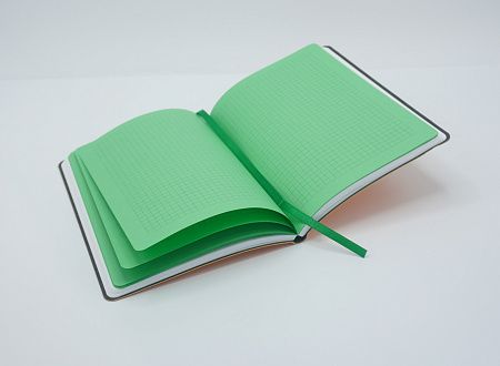 Блокнот (линейка+клетка) BiColor 15,5х21 с резинкой 2659.44