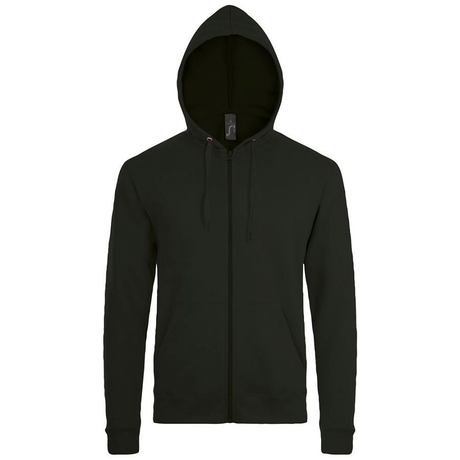 Толстовка унисекс Stone, черная, размер XS