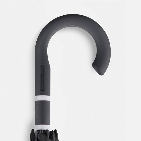 Зонт-трость с цветными спицами Color Style, белый