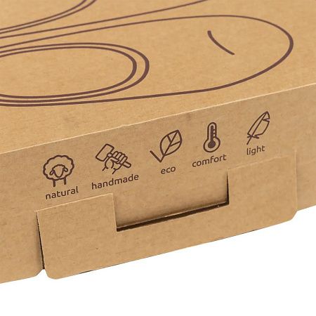 Домашние валенки Wild, синие (василек), размер 40