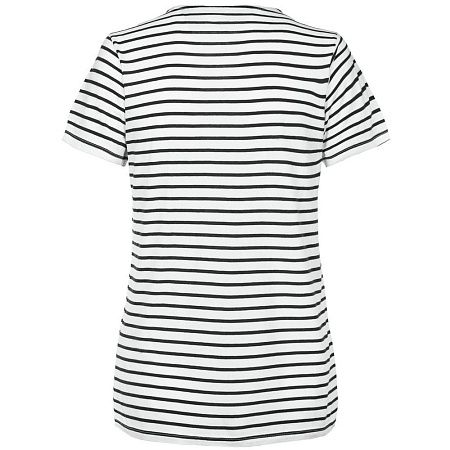 Футболка женская «Морские обитатели», белая с темно-синим, размер S