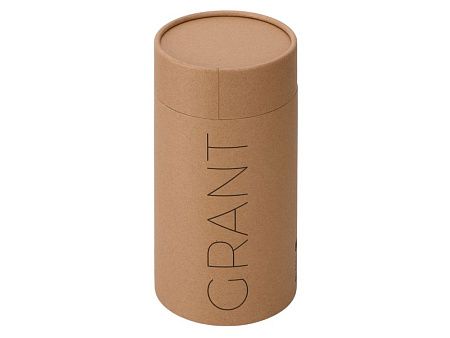 Вакуумная термокружка «Grant», soft-touch, тубус