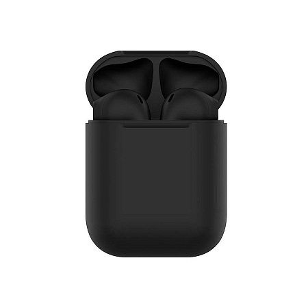 Наушники беспроводные с зарядным боксом TWS AIR SOFT, цвет черный 