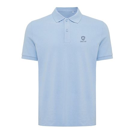 Рубашка поло Iqoniq Yosemite из переработанного хлопка-пике, унисекс, 220 г/м²