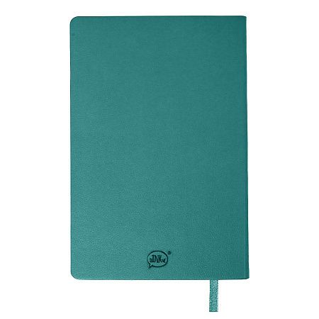 Бизнес-блокнот SMARTI, A5, бирюзовый, мягкая обложка, в клетку