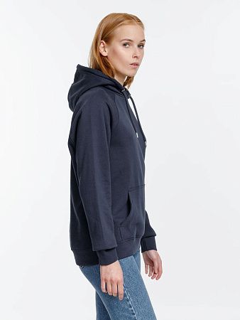 Толстовка унисекс Stellar, темно-синяя, размер L