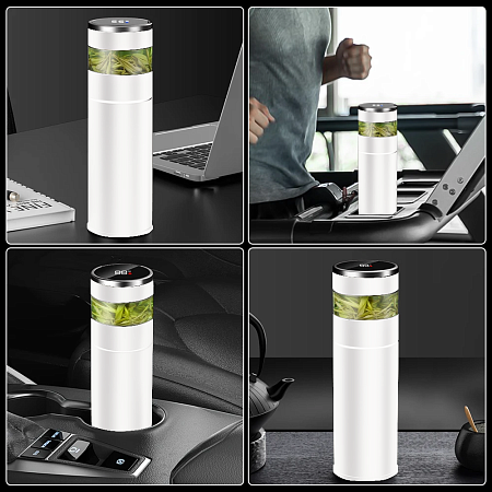 Термос Gulfstream вакуумный стальной, 500 мл, белый, матовый