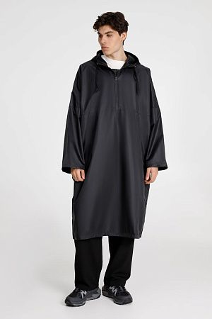 Дождевик-анорак R1, черный, размер M/L