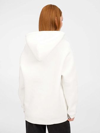 Худи унисекс оверсайз Easy Street, молочно-белое, размер M/L