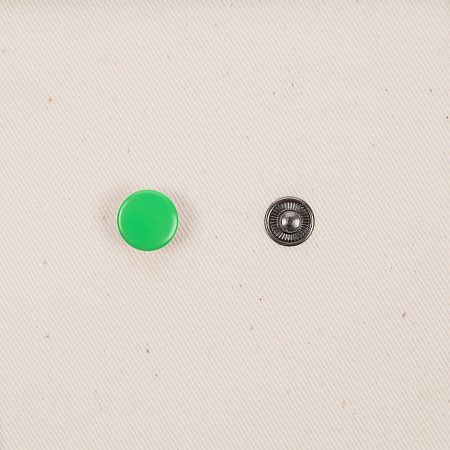 Кнопка Clavis, M, зеленый неон