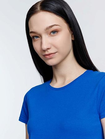 Футболка женская Crusader Women, ярко-синяя, размер L