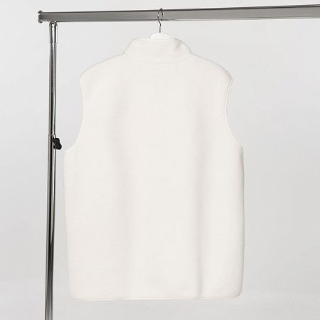 Жилет унисекс Oblako, молочно-белый, размер XL/2XL