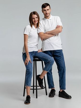 Рубашка поло женская Neptune, вишнево-красная, размер S