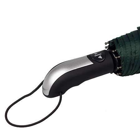 Зонт складной автоматический  Forest BERGEN, диаметр 116 см, 10 панелей, с UV защитой в подарочной коробке, зеленый