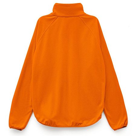 Куртка флисовая унисекс Fliska, оранжевая, размер M/L