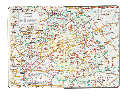 Ежедневник Smart Napoli Fusion А5, серый, недатированный, в твердой обложке с поролоном