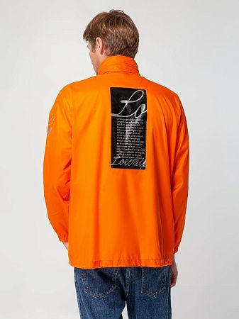 Ветровка из нейлона Surf 210, оранжевая, размер S