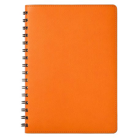 Ежедневник Vista недатированный, оранжевый/коричневый