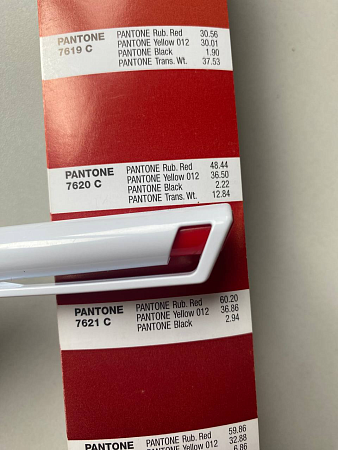 Ручка шариковая Gracia, пластиковая, молочно-белая/красная