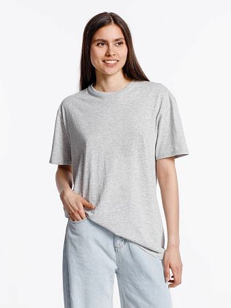 Футболка унисекс Streetwise, серый меланж, размер S