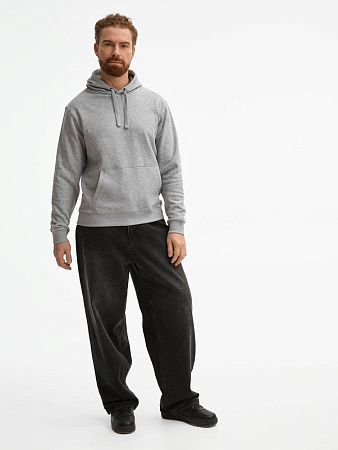 Толстовка унисекс Spencer, серый меланж, размер 3XL