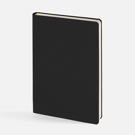 Ежедневник Flex Shall New, недатированный, черный