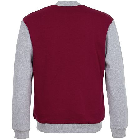 Бомбер College, бордовый, размер XS