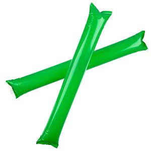 Палки-стучалки для болельщиков «Пошумим», зеленые