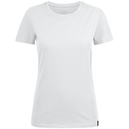 Футболка женская Ladies American U, белая, размер XXL