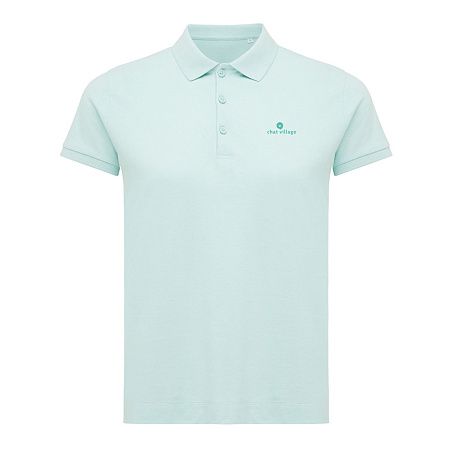 Женская рубашка поло Iqoniq Yosemite из переработанного хлопка-пике, унисекс, 220 г/м²