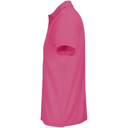 Рубашка поло унисекс Pitcher, розовая (ribbon pink), размер XS