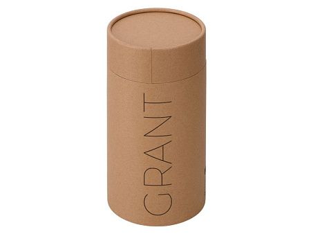 Вакуумная термокружка «Grant», soft-touch, тубус