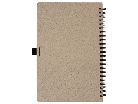 Блокнот А5 «Toledo M» с обложкой из пшеницы и пластика