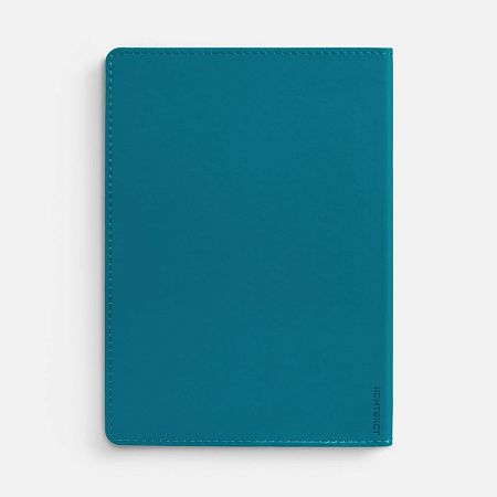Ежедневник Tact, недатированный, бирюзовый