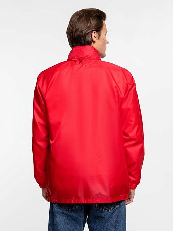 Ветровка унисекс Shift, красная, размер L
