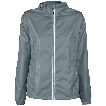Ветровка женская Fastplant серая, размер S