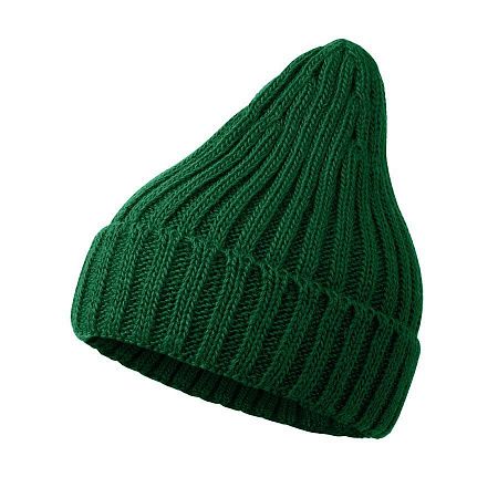 Шапка бини вязаная НАСВЯЗИ©  шерсть/ акрил