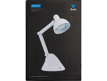 Настольный светильник с функцией беспроводной зарядки «Bendy»
