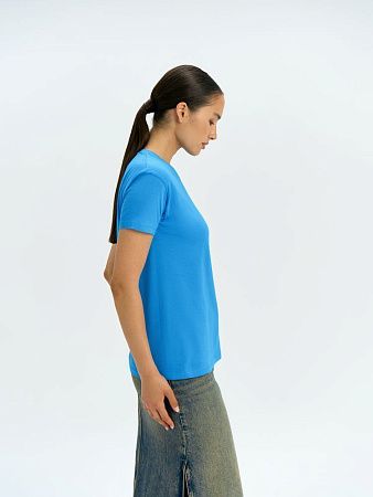 Футболка унисекс Regent 150, ярко-бирюзовая, размер XXS